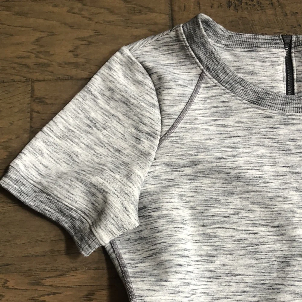 Athleta gray heather dress Sz XL - Picture 3 of 11